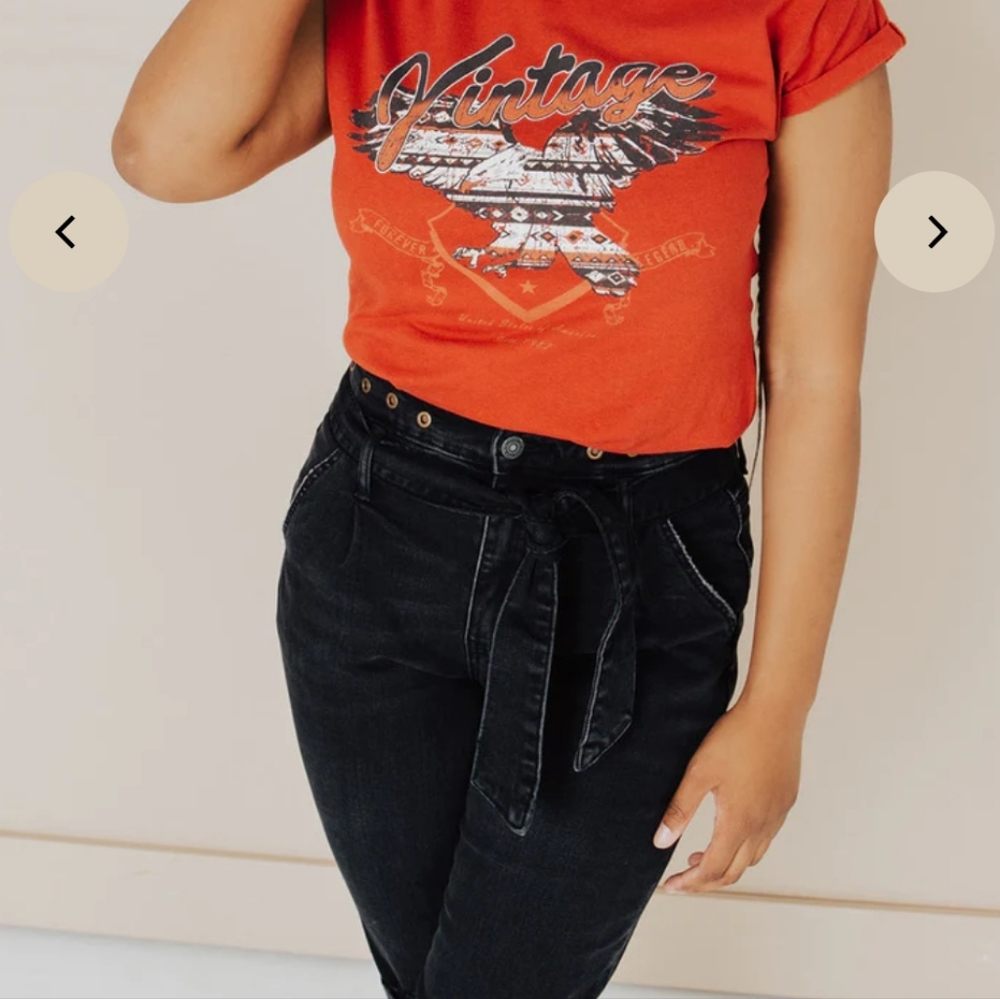 Vervet Belted Jeans - Picture 3 of 14